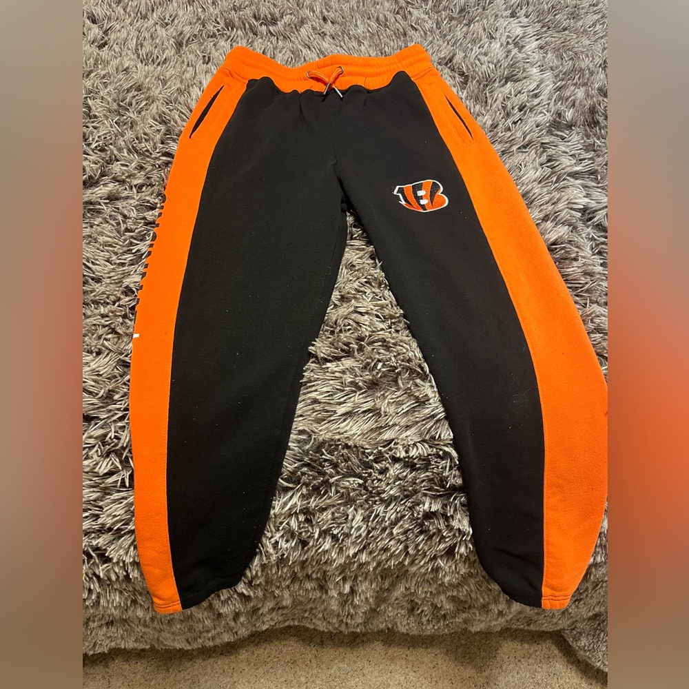 Boys Cincinnati bengals pants size 10/12